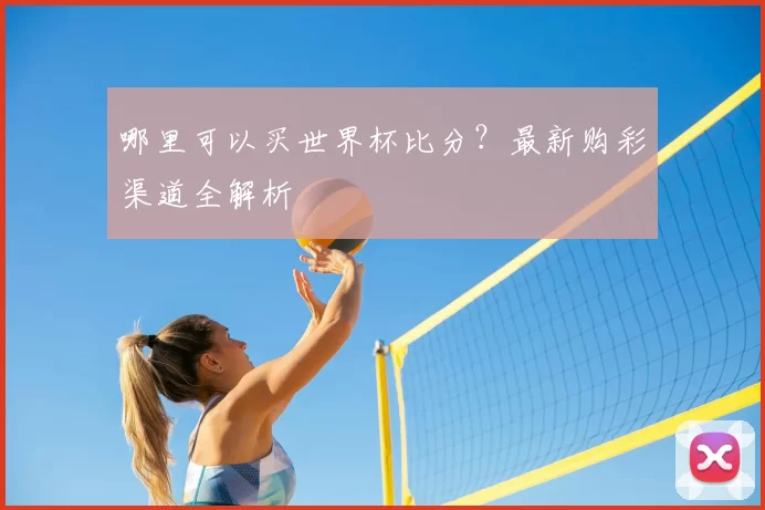哪里可以买世界杯比分？最新购彩渠道全解析